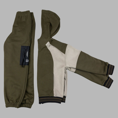 Спортивный костюм Чуди Кидс 508425Ц2-1 хаки 01